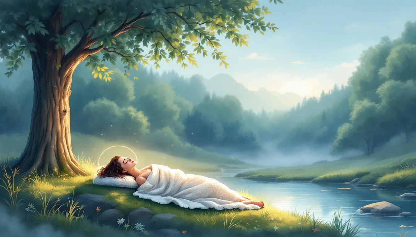 A graphic representation of heavy metal detoxification improving sleep quality.