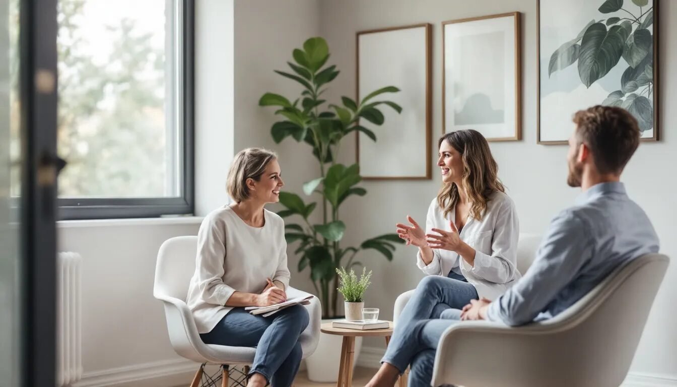 A functional medicine practitioner discussing sleep quality improvement strategies with a patient.